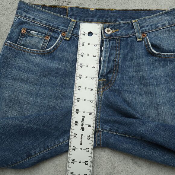 Lucky Brand Jeans Women's 8/29 Mid-Rise Easy Rider Crop 23" Inseam Distressed - Picture 9 of 16